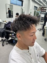 ジュール メンズ 大分(Joule men's)&nbsp;スキンフェード/スパイキーショート/ツイストパーマ/[大分駅