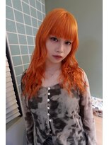 ウクク(UCUCU) オレンジ ベージュ