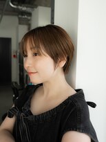 ロウ 銀座(RAW)&nbsp;ショート　マッシュ　銀座　くびれ　白髪染め