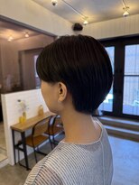 グッデイ ヘアー(GOOD DAY HAIR) 【GOOD DAY HAIR】暗めカラー グランマッシュ デザインカラー