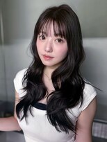 アイティーバイアルバム 下北沢店(IT by ALBUM)&nbsp;ロング前髪カット顔周りレイヤー韓国ヘア_F20991