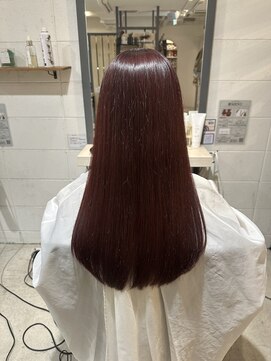 ライズ ヘア ブランド 豊中店(RISE HAIR BRAND) バーガンディーカラー