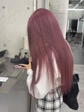 ピンクベージュ mai