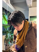 ビハインドザカーテン(BEHIND THE CURTAIN)&nbsp;【朝のスタイリングを楽に】メンズセンターパート