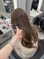 ボタン ハカタ(VOTAN hakata) 【福岡美容室/小山田】ブリーチなしのオリーブベージュ