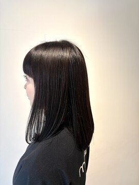 モッズ ヘア 青山プリヴィレージュ店(mod’s hair) ツヤカラーロングボブ