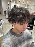 岡町/メンズパーマ/ツイストスパイラル