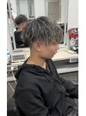 ホワイトメッシュツイスパ