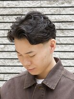 ザバーバー 渋谷(THE BARBER)&nbsp;短髪フェード+フェザーパーマ