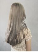 [松野有美香]グレージュカラー
