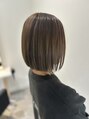 クララ オサエンドウリ(CLALA. Osaendori)&nbsp;シンプルなのにおしゃれ見えする万能切りっぱなしボブ！