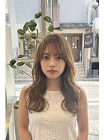 トレ(tre.) 髪質改善 レイヤースタイル 大人可愛い