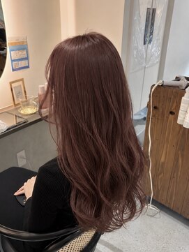 ネオリーブリノア 北千住東口店(Neolive Linoa) 柔らかピンクブラウンカラー［ダブルカラー/カラー］