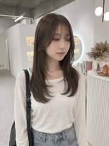 シエル 一社(cher) ミディアム顔まわりレイヤー