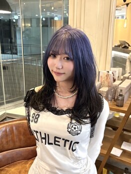 ロンド(RONND)の写真/【原駅徒歩2分】ハイトーン・ダブルカラー・デザインカラーが人気♪理想のカラーを叶えるトレンドサロン！