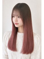 ノッシュ 七隈店(Hair Spa Nosh)&nbsp;ピンクグラデーション/ダブルカラー/カット/トリートメント