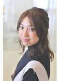 スタイリングが簡単★小顔無造作カール★ブランジュ