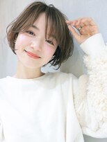 アルバム 渋谷パルコ(ALBUM)&nbsp;愛されナチュラルショート_耳かけウェーブパーマ_66645