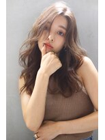 ロゼ 甲子園口(Rose)&nbsp;【ROSE/甲子園口】シアカラー＿ミルクティベージュ＿ロングar