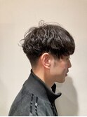 前下がりマッシュショート