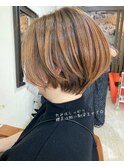 【千葉健太郎】ハンサムショート　前下がりボブ　30代/40代/50代