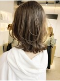 "ハイライトで作る【魔法のプラチナ】8トーンカラー★"+柔beige
