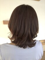 トップヘアー 中庄店(TOP HAIR fuapua) モカブラウンミディ