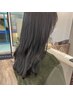 《集中ケア》カット+透明感ケアカラー+髪質改善トリートメント+ホームケア