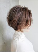 束感、毛流れが魅力の色っぽショート♪