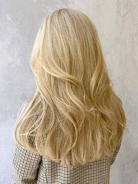 アルバム 渋谷パルコ(ALBUM) ブロンドレイヤーカット_チェリーブラウンフェミニン_ba397471