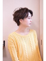 ハウスアンドヘアーワークス(House&Hair works)&nbsp;前髪長め大人小顔ショート30代40代50代　藤沢