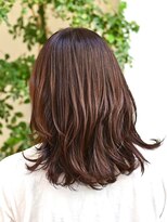 オルガ(orga)&nbsp;ソフトなレイヤーのミディアムスタイル