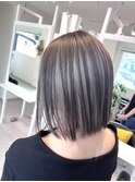 アンブレラカラーホワイトグレー