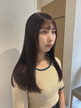 リア(Lia by KENJE) チョコレートブラウン レイヤーロング