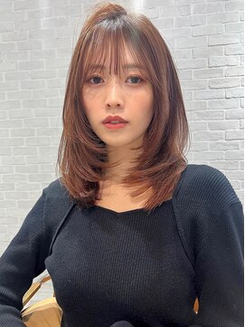 レイラバイアフロート 吉祥寺(Lila by afloat) たっぷりレイヤー/レイヤーカット/ブラウンベージュ