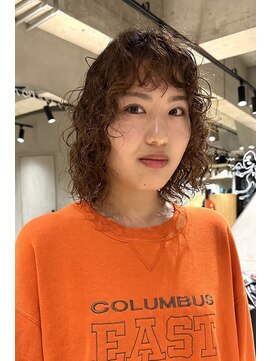 ビビト(bibito) bibito ウルフボブ ウェーブパーマ ウルフ ボブ パーマ