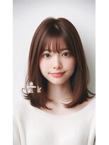 ラクヘアー 六本松店(rak hair) 上品なミディアム