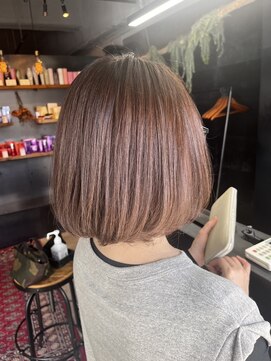リンダイーロ(Linda Hiro) 【札幌円山】イルミナカラー/ピンクベージュ/ボブへア