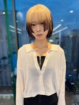 ギグスダブル 栄久屋大通店(gigs double)&nbsp;姫カット/ショート/デザインカラー