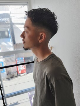 ツイギー 歩行町店(TWiGGY) フェードショート　メンズ