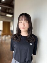 ケセラ(quesera)&nbsp;姫カットと顔周りレイヤーとワイドな前髪