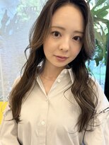 アミー 駒澤(Ammy komazawa)&nbsp;ロング/ロングレイヤー/ベージュ/ベージュカラー/小顔カット