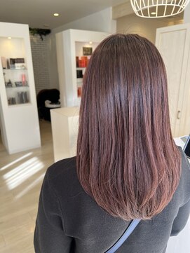 アドラーブル はなみずき店(adorable) ブリーチなし【ピンクラベンダー】30代、40代、50代