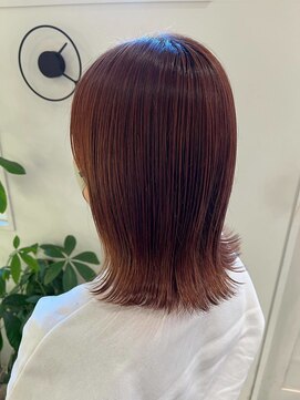 タナココロ 新丸子 バイ ムーン 武蔵小杉(tanacocolo by moon) 切りっぱなしボブ/エアリーロング/美髪のススメ/ピンクブラウン