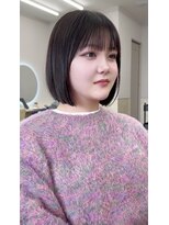 サンド 鹿児島中央(sand)&nbsp;ボブ/韓国ボブ/タッセルボブ/縮毛矯正/似合わせカット]