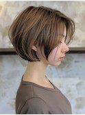 ☆オリーブグレーココアベージュ小顔クラゲヘアー/黒髪/髪質改善