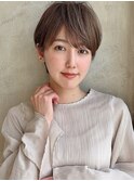 みねスタイル♪ マッシュショート ボブ 30代 40代 小顔 新宿