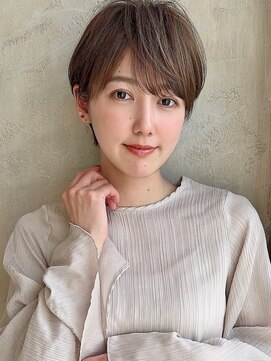 アフロート ルヴア(AFLOAT RUVUA) みねスタイル♪ マッシュショート ボブ 30代 40代 小顔 新宿