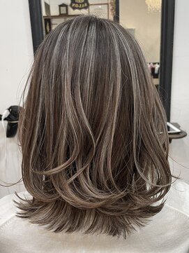 ジブドオブジェ(Jib d'obj) 八尾/ハイライト/髪質改善/酸性ストレート/バレイヤージュ