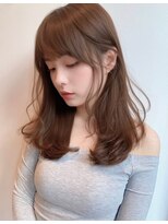 ユーフォリア 青山(Euphoria)&nbsp;大人美人艶カラーベージュ小顔カット透明感レイヤーロング